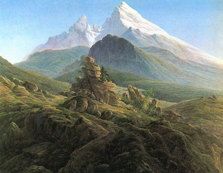 Caspar David Friedrich Der Watzmann